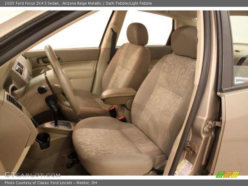 Front Seat of 2005 Focus ZX4 S Sedan