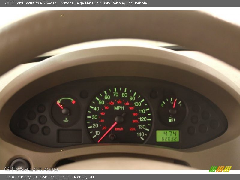  2005 Focus ZX4 S Sedan ZX4 S Sedan Gauges