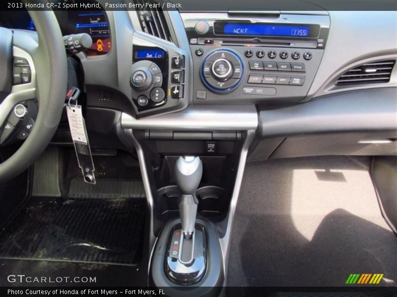 Controls of 2013 CR-Z Sport Hybrid