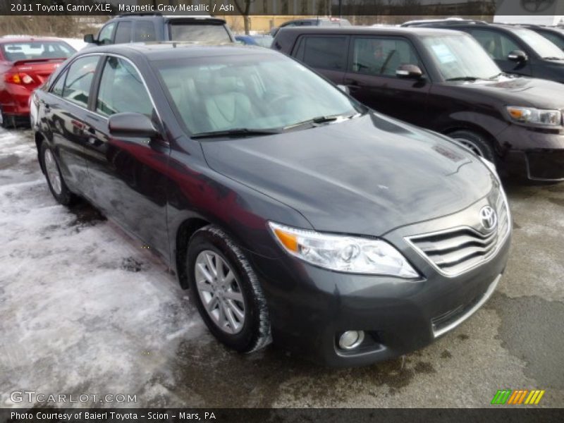 Magnetic Gray Metallic / Ash 2011 Toyota Camry XLE