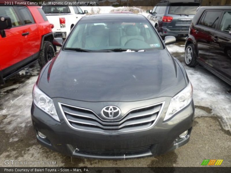 Magnetic Gray Metallic / Ash 2011 Toyota Camry XLE