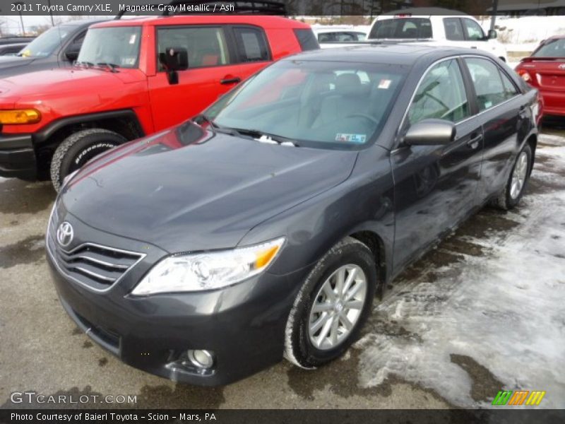 Magnetic Gray Metallic / Ash 2011 Toyota Camry XLE