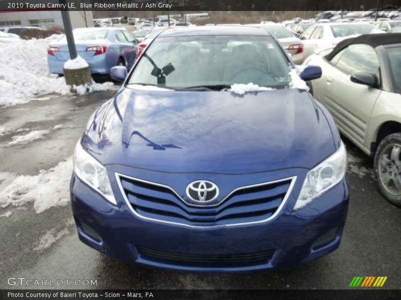 Blue Ribbon Metallic / Ash Gray 2010 Toyota Camry LE