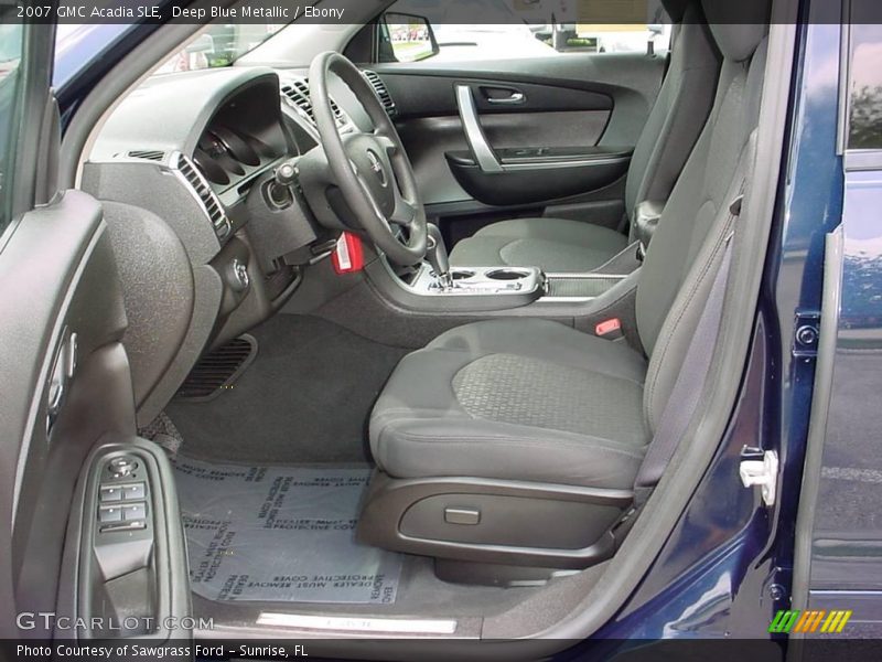 Deep Blue Metallic / Ebony 2007 GMC Acadia SLE