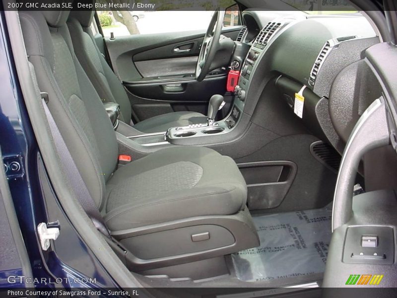 Deep Blue Metallic / Ebony 2007 GMC Acadia SLE