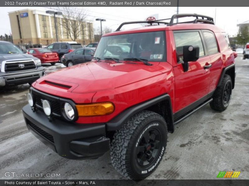 Front 3/4 View of 2012 FJ Cruiser Trail Teams Special Edition 4WD