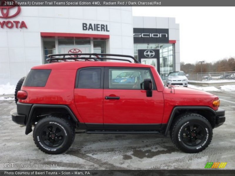 Radiant Red / Dark Charcoal/Red 2012 Toyota FJ Cruiser Trail Teams Special Edition 4WD