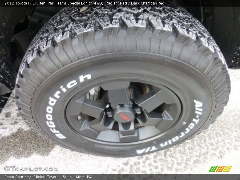  2012 FJ Cruiser Trail Teams Special Edition 4WD Wheel