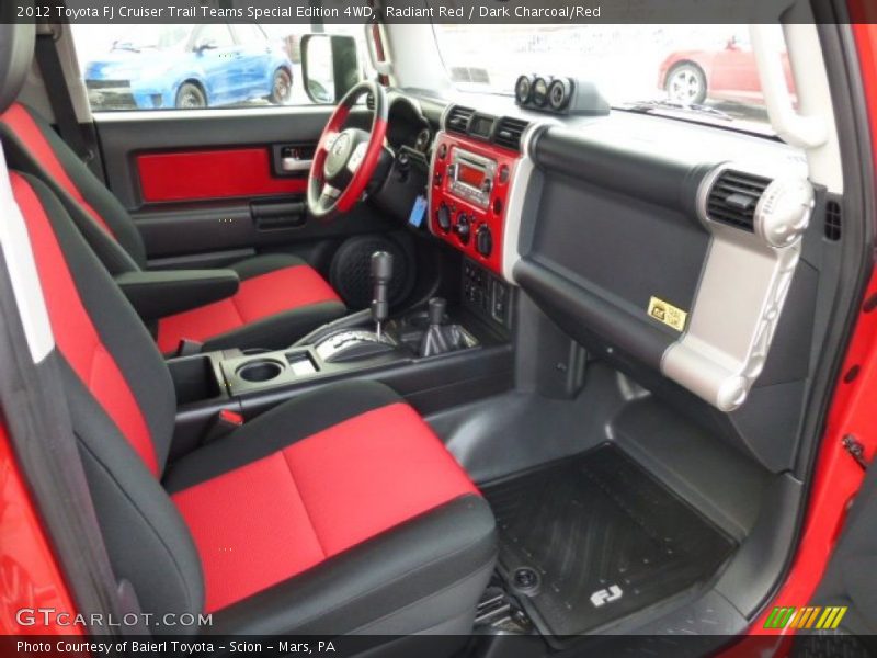  2012 FJ Cruiser Trail Teams Special Edition 4WD Dark Charcoal/Red Interior