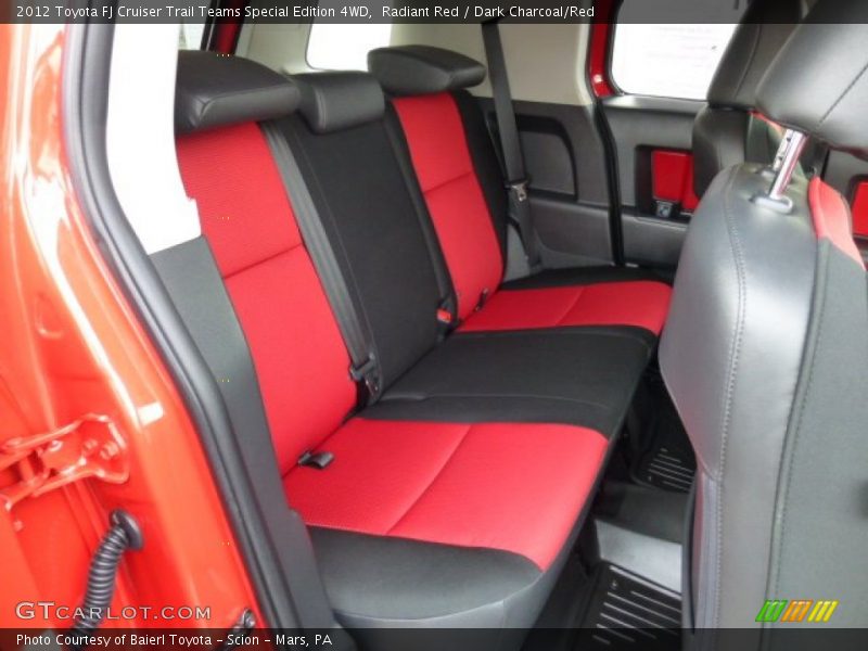 Rear Seat of 2012 FJ Cruiser Trail Teams Special Edition 4WD