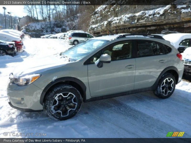 Desert Khaki / Black 2013 Subaru XV Crosstrek 2.0 Premium