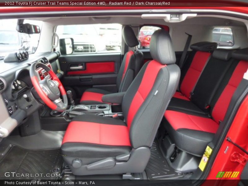  2012 FJ Cruiser Trail Teams Special Edition 4WD Dark Charcoal/Red Interior