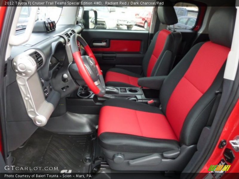 Front Seat of 2012 FJ Cruiser Trail Teams Special Edition 4WD