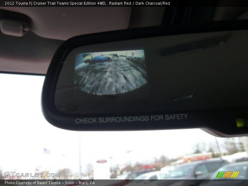 Radiant Red / Dark Charcoal/Red 2012 Toyota FJ Cruiser Trail Teams Special Edition 4WD