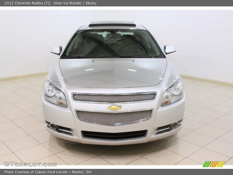 Silver Ice Metallic / Ebony 2012 Chevrolet Malibu LTZ