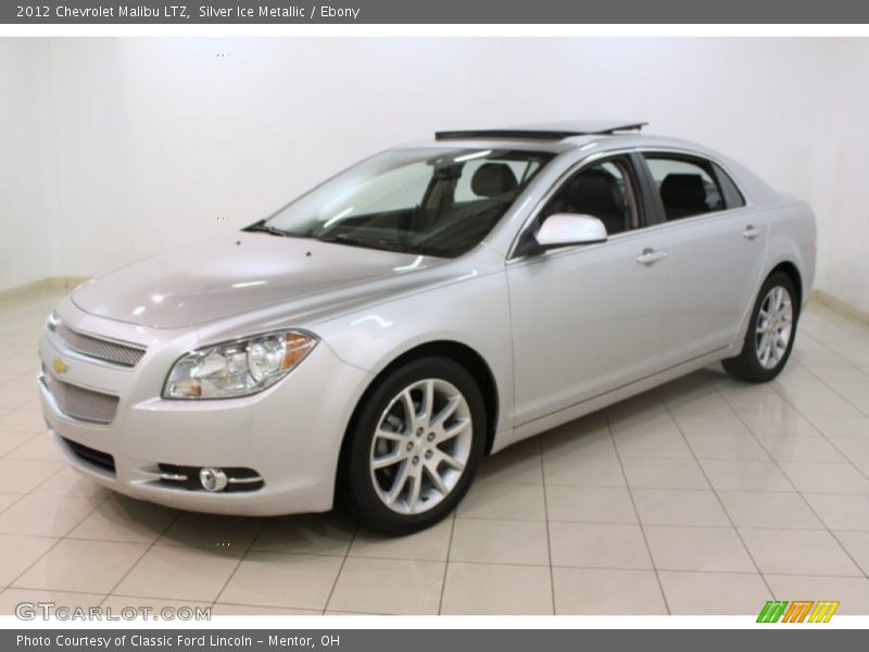 Silver Ice Metallic / Ebony 2012 Chevrolet Malibu LTZ