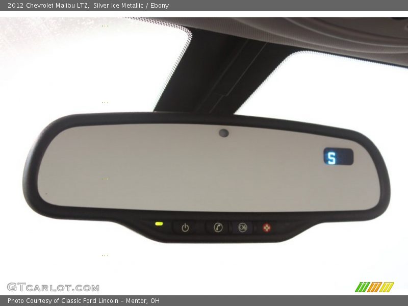 Silver Ice Metallic / Ebony 2012 Chevrolet Malibu LTZ