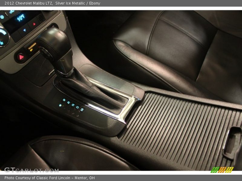 Silver Ice Metallic / Ebony 2012 Chevrolet Malibu LTZ