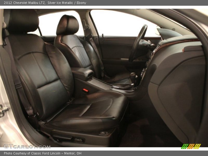 Silver Ice Metallic / Ebony 2012 Chevrolet Malibu LTZ