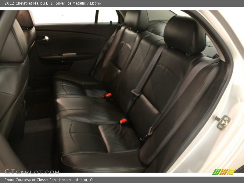Silver Ice Metallic / Ebony 2012 Chevrolet Malibu LTZ