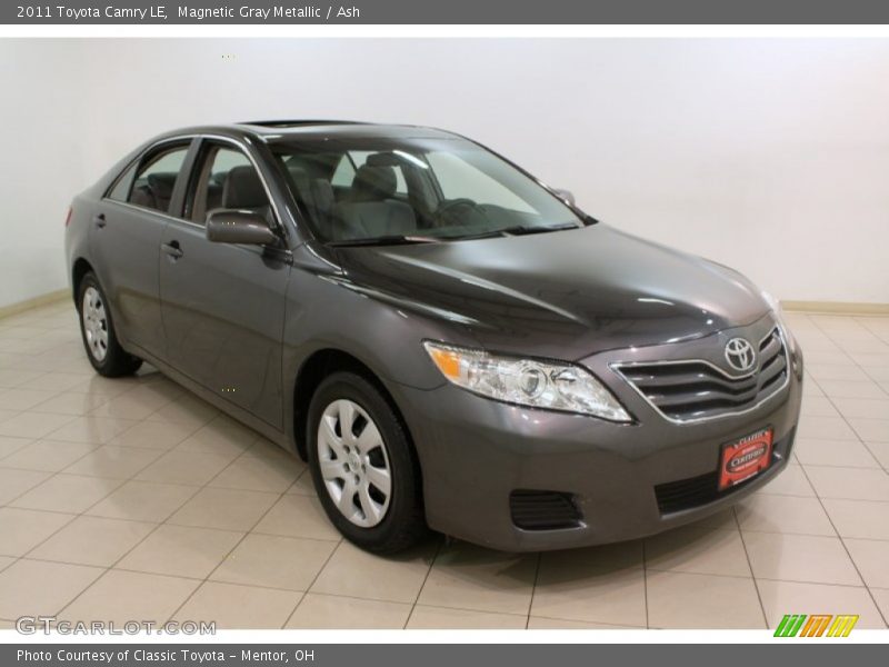 Magnetic Gray Metallic / Ash 2011 Toyota Camry LE