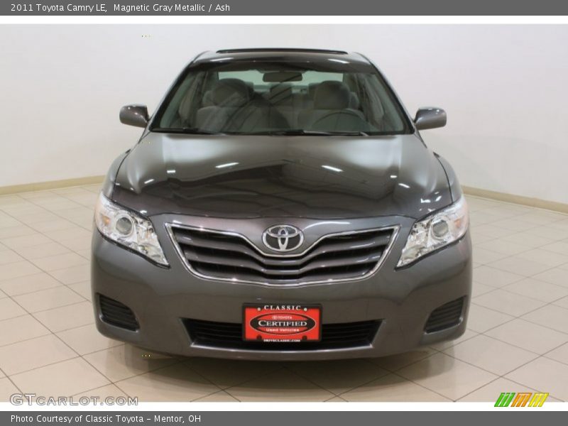 Magnetic Gray Metallic / Ash 2011 Toyota Camry LE