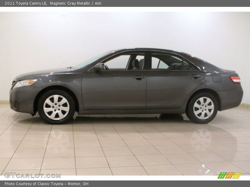 Magnetic Gray Metallic / Ash 2011 Toyota Camry LE