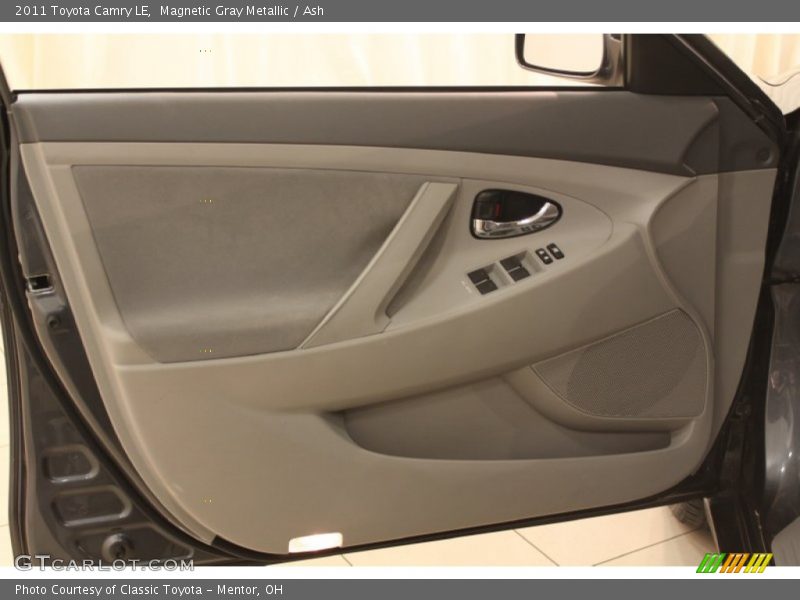 Magnetic Gray Metallic / Ash 2011 Toyota Camry LE