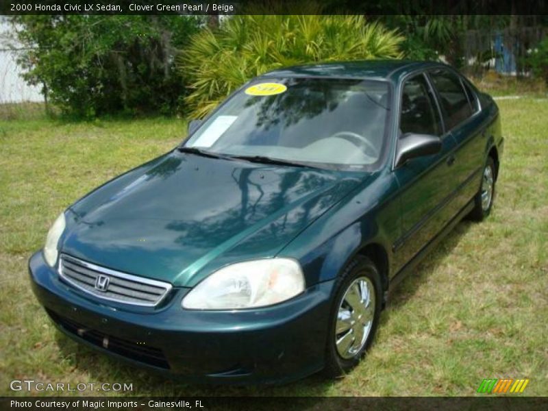 2000 Honda civic green paint #3