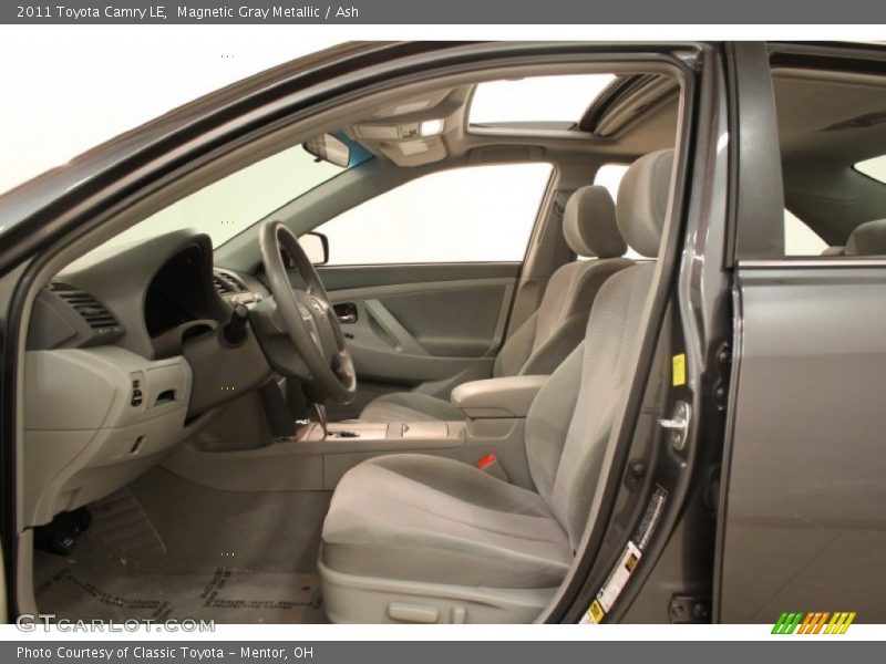 Magnetic Gray Metallic / Ash 2011 Toyota Camry LE