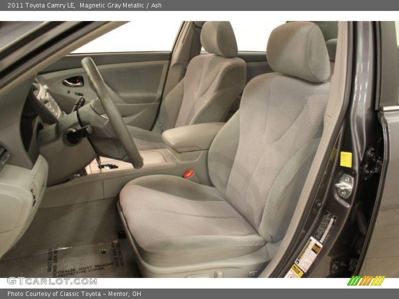 Magnetic Gray Metallic / Ash 2011 Toyota Camry LE
