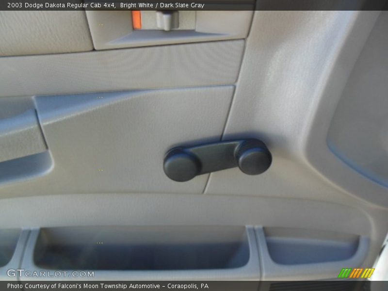 Bright White / Dark Slate Gray 2003 Dodge Dakota Regular Cab 4x4
