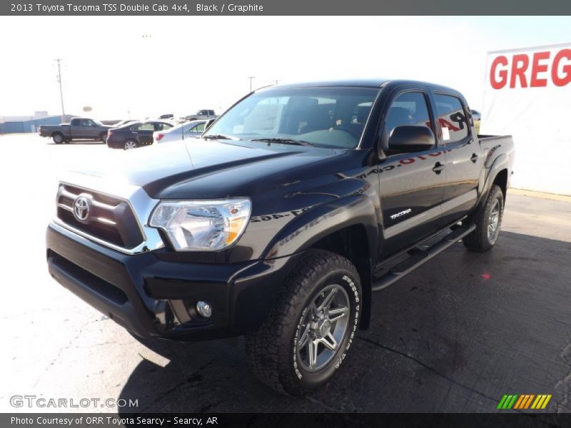 Black / Graphite 2013 Toyota Tacoma TSS Double Cab 4x4