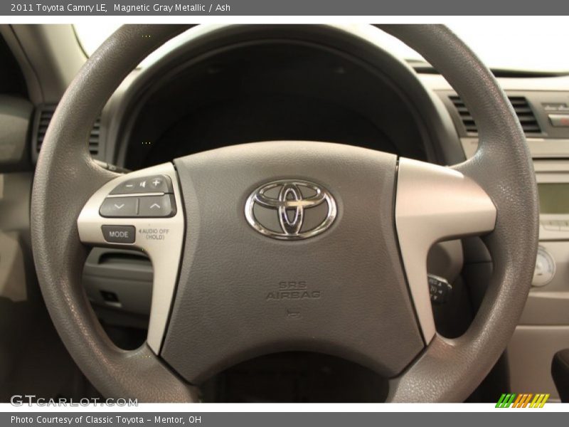 Magnetic Gray Metallic / Ash 2011 Toyota Camry LE