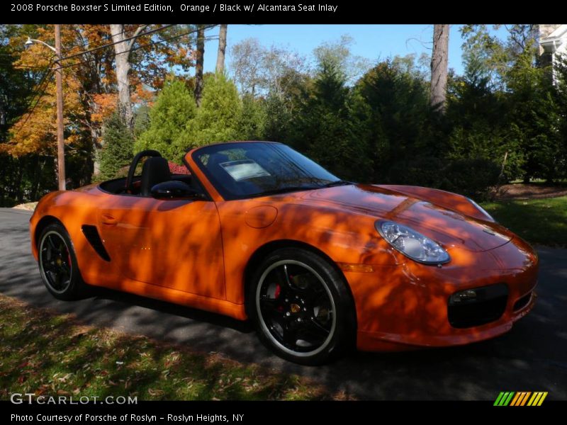 Orange / Black w/ Alcantara Seat Inlay 2008 Porsche Boxster S Limited Edition