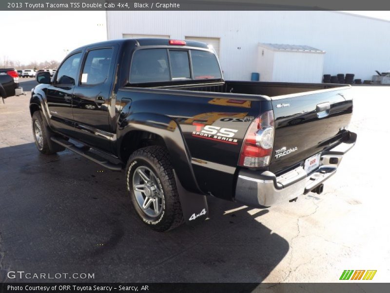 Black / Graphite 2013 Toyota Tacoma TSS Double Cab 4x4