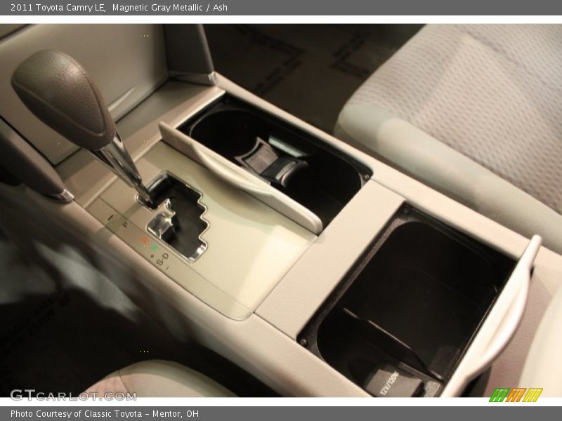 Magnetic Gray Metallic / Ash 2011 Toyota Camry LE