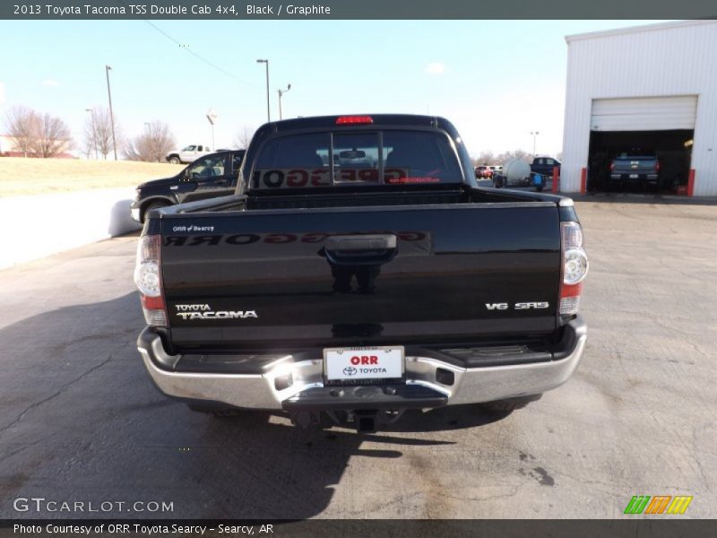 Black / Graphite 2013 Toyota Tacoma TSS Double Cab 4x4