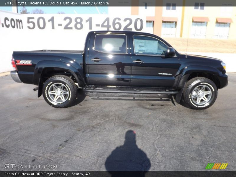 Black / Graphite 2013 Toyota Tacoma TSS Double Cab 4x4