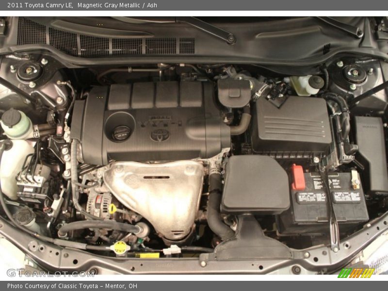 Magnetic Gray Metallic / Ash 2011 Toyota Camry LE