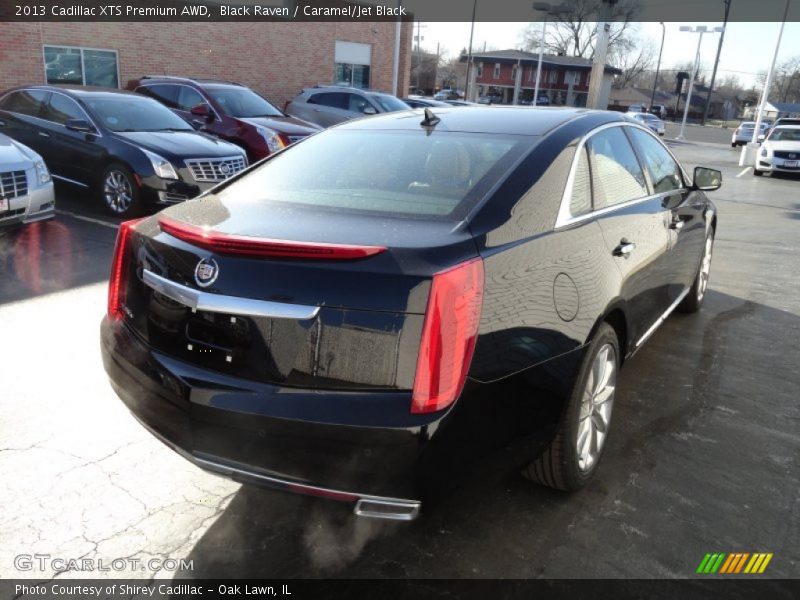 Black Raven / Caramel/Jet Black 2013 Cadillac XTS Premium AWD