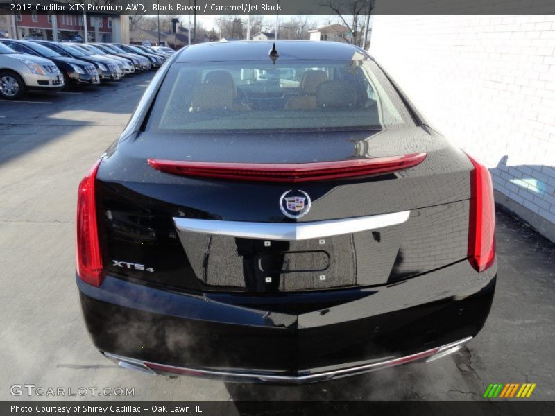 Black Raven / Caramel/Jet Black 2013 Cadillac XTS Premium AWD
