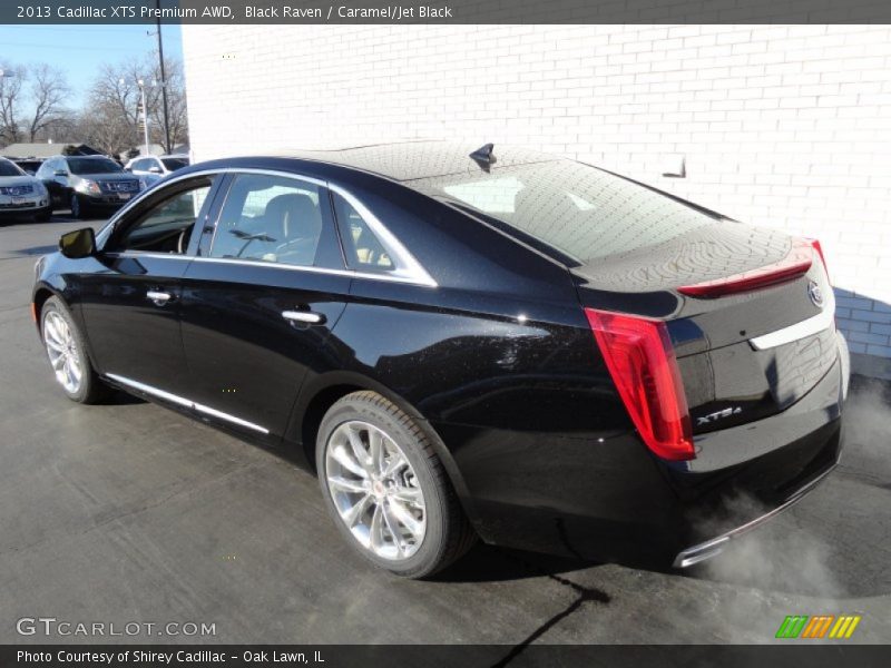 Black Raven / Caramel/Jet Black 2013 Cadillac XTS Premium AWD
