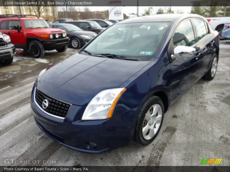 Blue Onyx / Charcoal/Steel 2008 Nissan Sentra 2.0