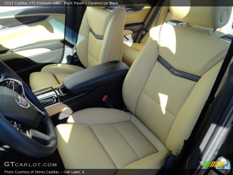 Black Raven / Caramel/Jet Black 2013 Cadillac XTS Premium AWD