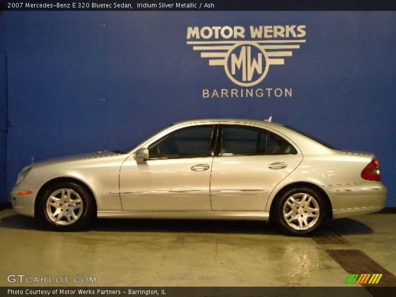 Iridium Silver Metallic / Ash 2007 Mercedes-Benz E 320 Bluetec Sedan