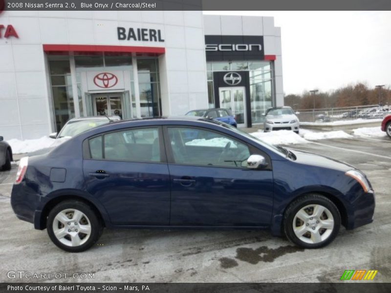 Blue Onyx / Charcoal/Steel 2008 Nissan Sentra 2.0