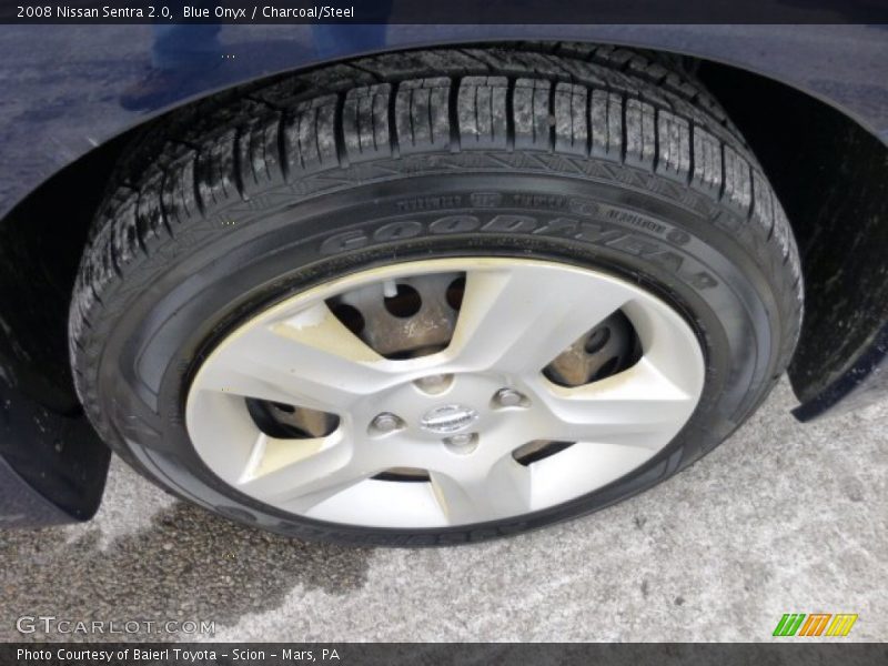 Blue Onyx / Charcoal/Steel 2008 Nissan Sentra 2.0