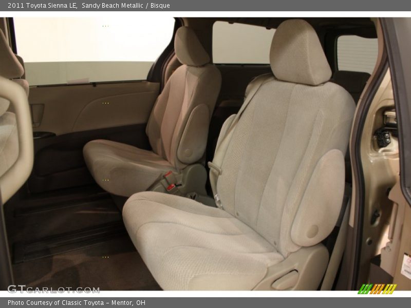Sandy Beach Metallic / Bisque 2011 Toyota Sienna LE
