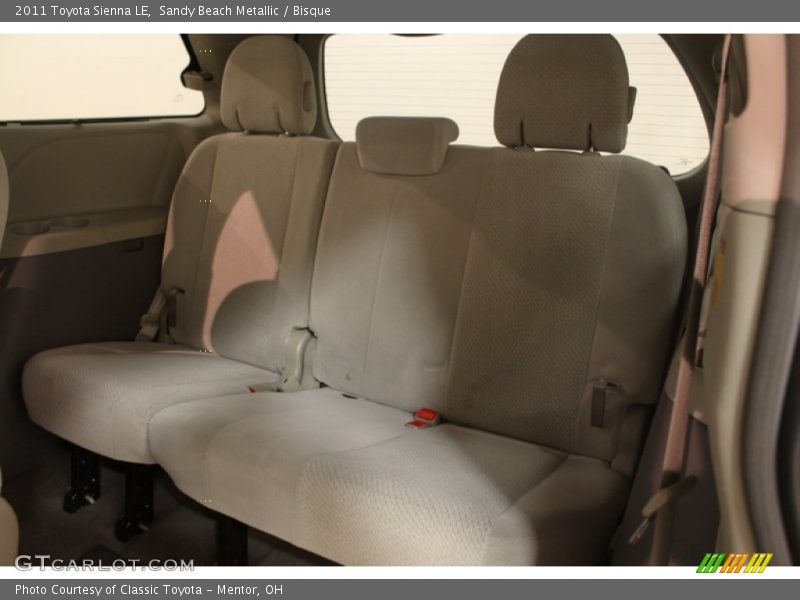 Sandy Beach Metallic / Bisque 2011 Toyota Sienna LE